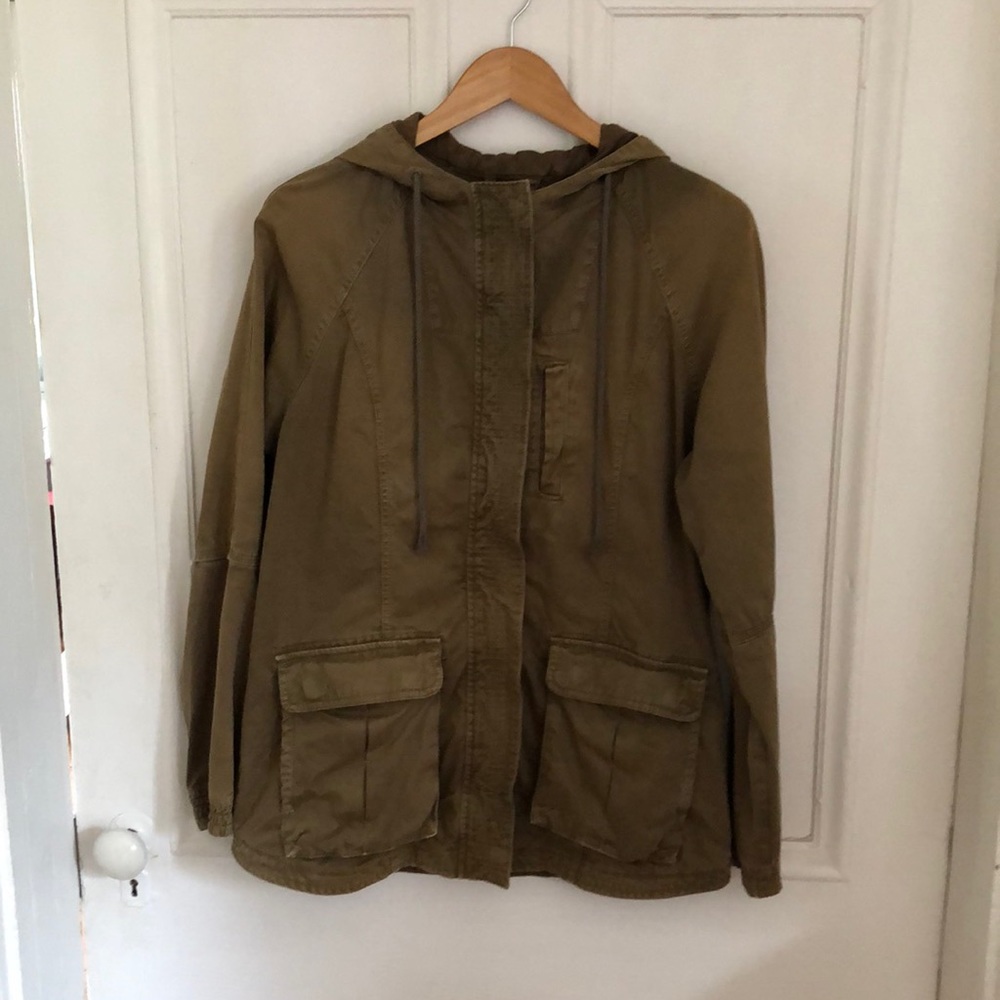 American Eagle army hooded jacket